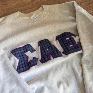 Vintage 90s champion reverse weave Greek Life